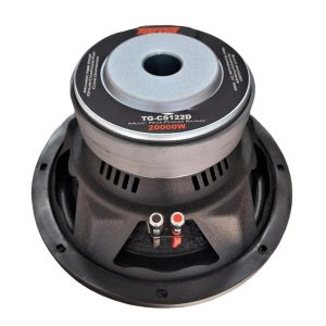 Targa TG-CS124D - Comp Street 12" Subwoofer - Dual 4ohm
