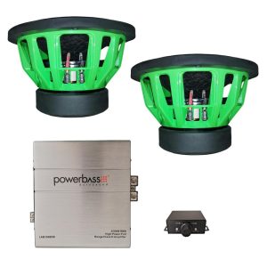 Targa Python - Powerbass Lab - Monoblock + Dual 12" Subwoofer