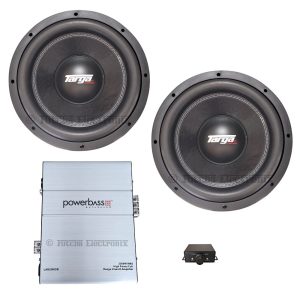 Dual Targa 12" Subwoofer - Powerbass Monoblock