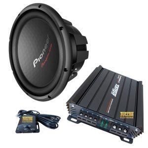 COMBO: Pioneer TS-W312D4 & Targa TA-K18500.1D
