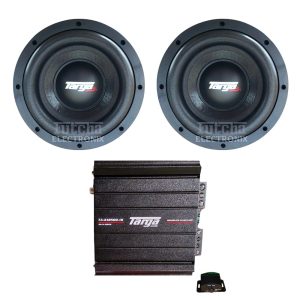 Targa 8" Street Plus Subwoofers (X2) + Targa Monoblock