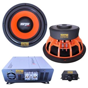 COMBO: Targa TG-VM1240D+ (X2) & Powerbass LAB3500