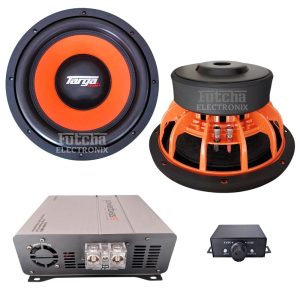 Dual Targa Venom 12" Subwoofer - Powerbass Monoblock