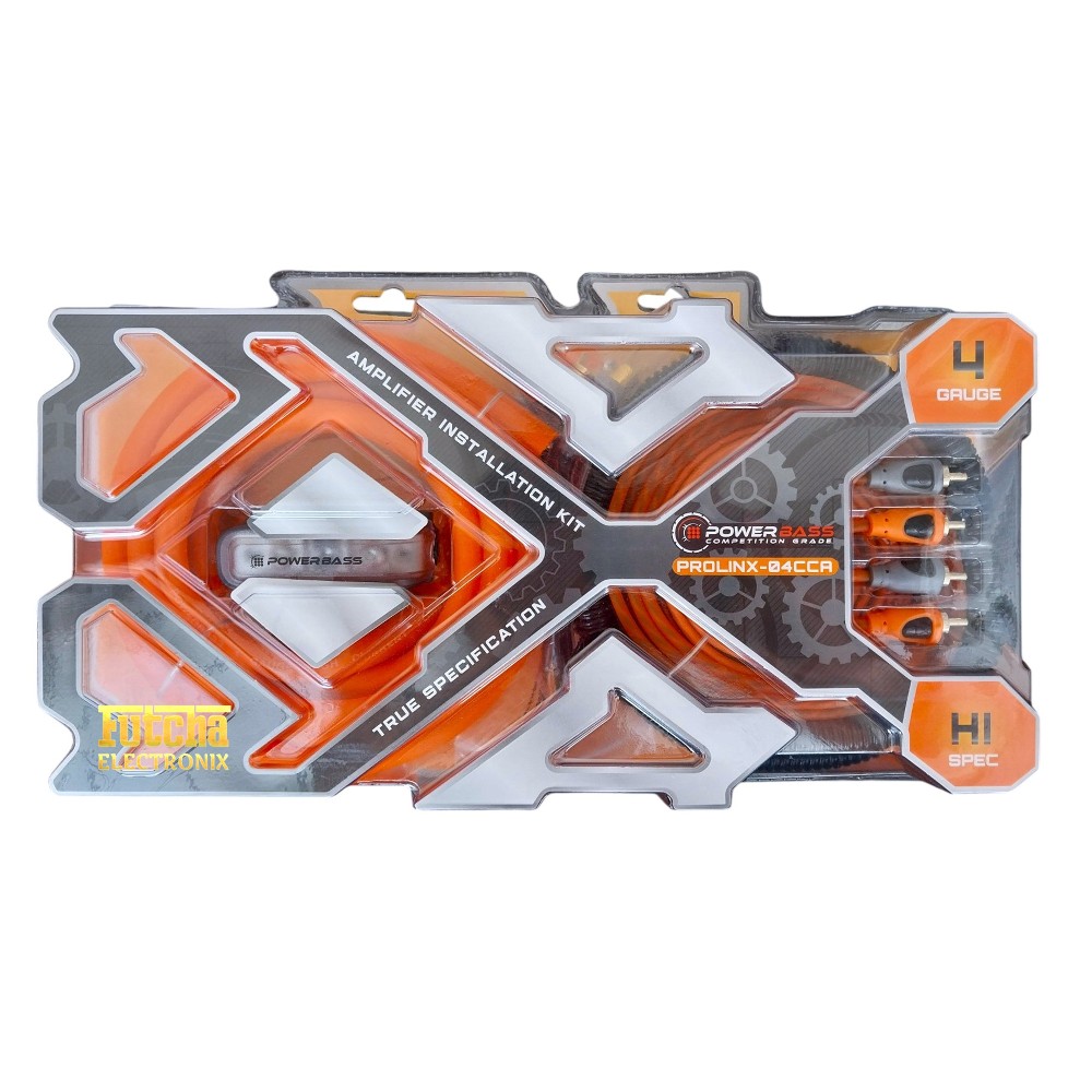 Powerbass PROLINX-04CCA – 4 Gauge Wiring Kit