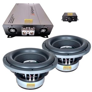 COMBO: Targa TG-MB124 (X2) & Powerbass Lab5500