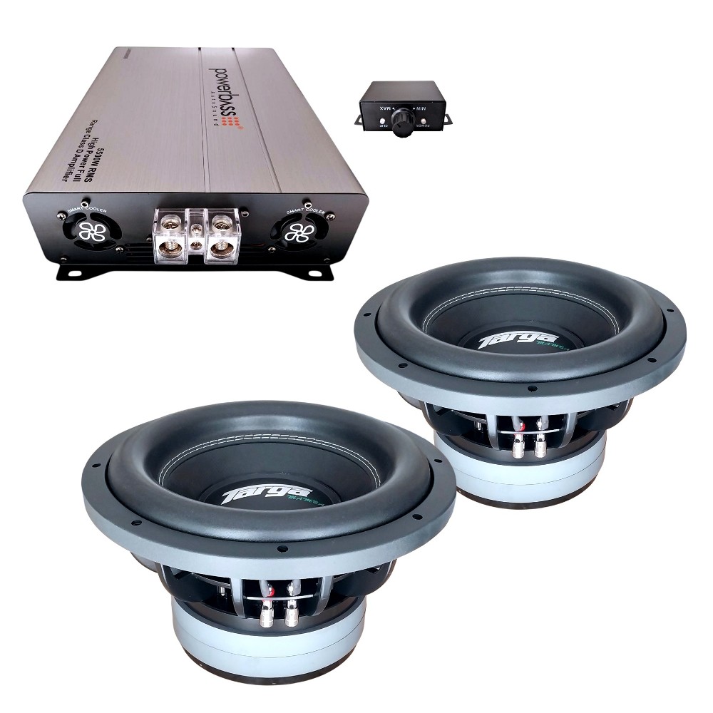 Targa TG-MB124 (X2) & Powerbass Lab5500