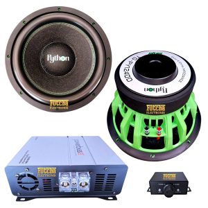 COMBO: Targa TG-PY1240D (X2) & Powerbass LAB3500